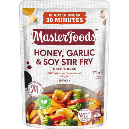 MasterFoods Honey, Garlic & Soy Stir Fry Recipe Base 175g