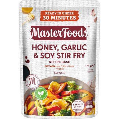 MasterFoods Honey, Garlic & Soy Stir Fry Recipe Base 175g