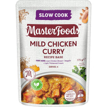 MasterFoods Mild Chicken Curry Slow Cook Recipe Base 175g
