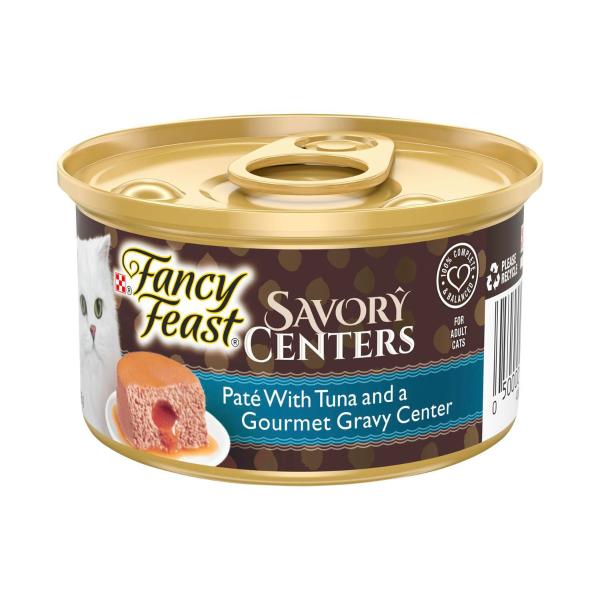 FANCY FEAST SAVORY CENTERS TUNA PATE CAT FOOD 85G