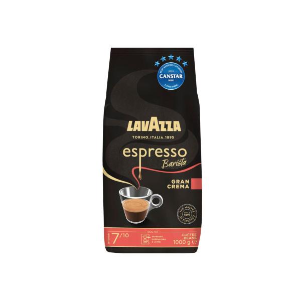 LAVAZZA ESPRESSO BARISTA GRAN CREMA COFFEE BEANS 1KG