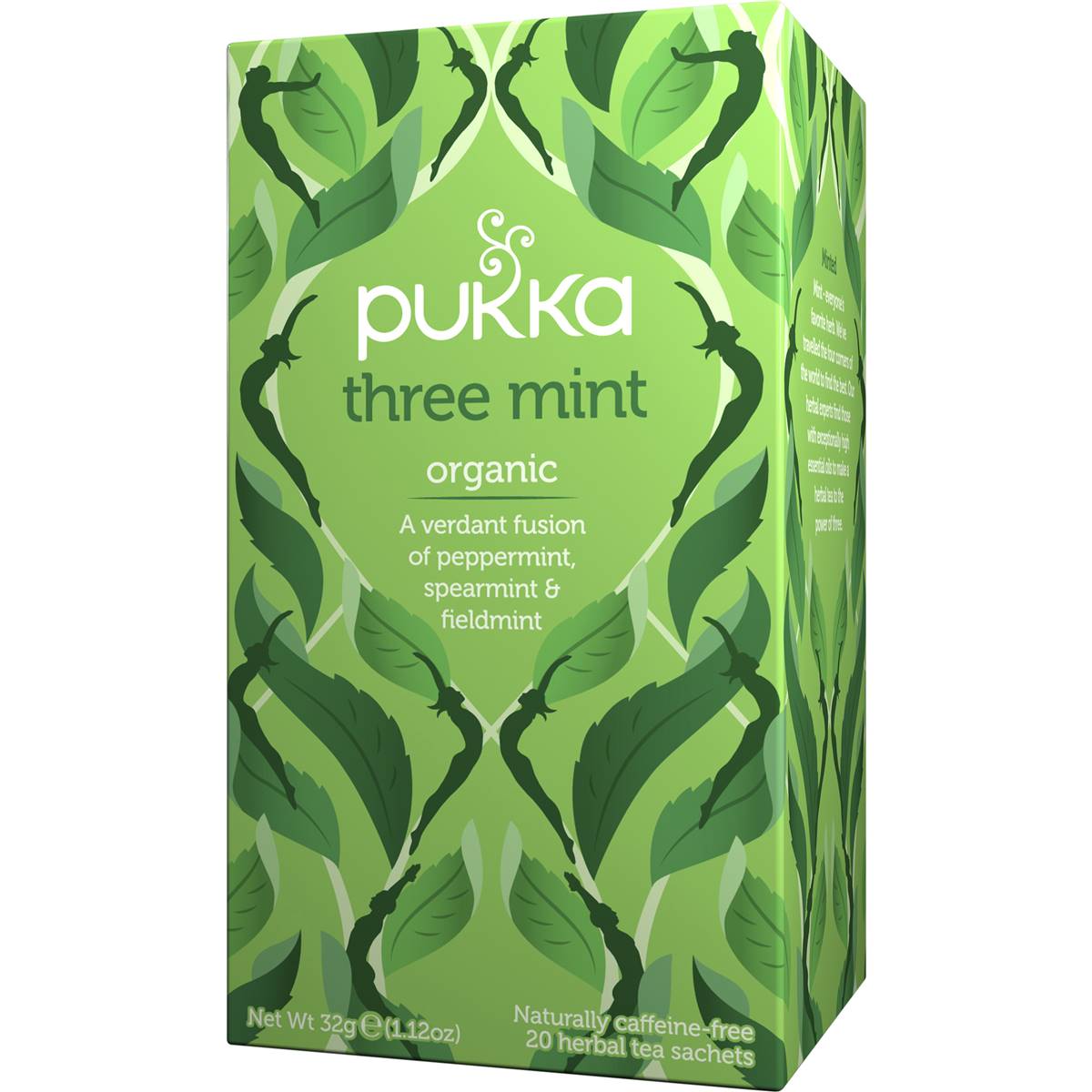 Pukka Tea Bags Three Mint 20 pack