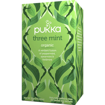 Pukka Tea Bags Three Mint 20 pack