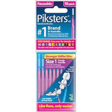 Piksters Interdental Brushes Size 1 10 pack