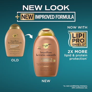 OGX Brazilian Keratin Therapy Conditioner For Dull Hair 385mL