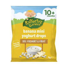 RAFFERTY'S GARDEN BANANA MINI YOGHURT DROPS 10M+ 8G