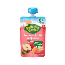 RAFFERTY'S GARDEN SUMMER FRUITS & QUINOA 6M+ 120G