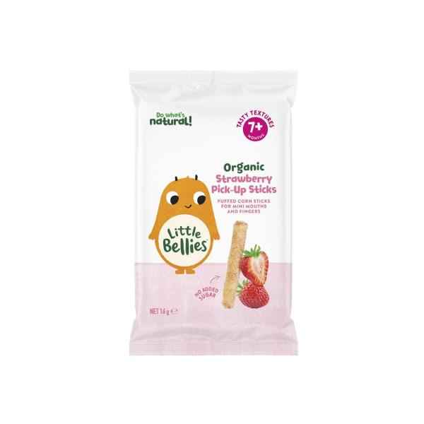 Organic Strawberry Pick-Up Sticks 7+ Months