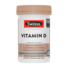 SWISSE ULTIBOOST VITAMIN D CAPSULES 400PK