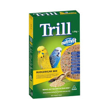 TRILL DRY BIRD SEED FOOD BUDGERIGAR MIX 1.8KG BOX