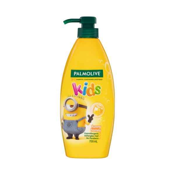 Kids 3 In 1 Funny Honey Shampoo Conditioner & Bodywash