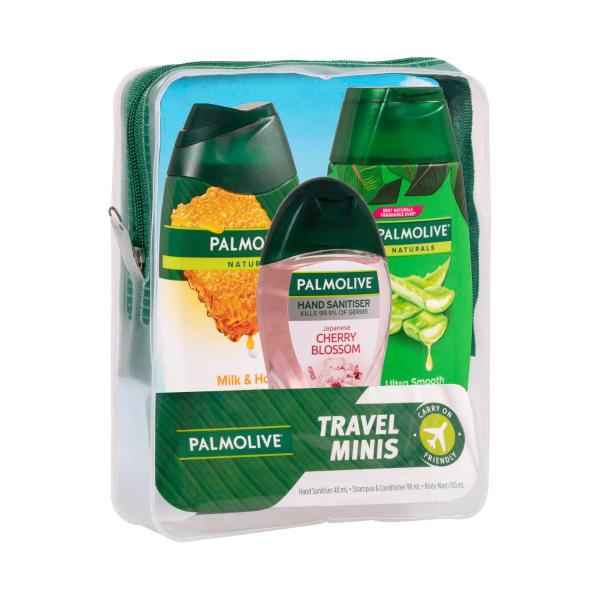 Travel Essentials Kit with Shampoo, Body Wash and Sanitiser
