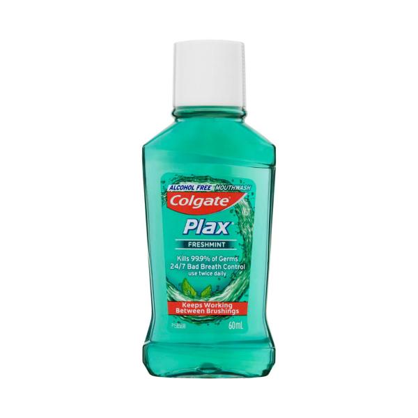 COLGATE PLAX FRESH MINT MOUTHWASH 60ML