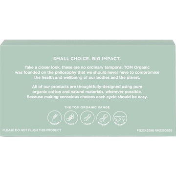 TOM Organic Tampons Regular 16 pack