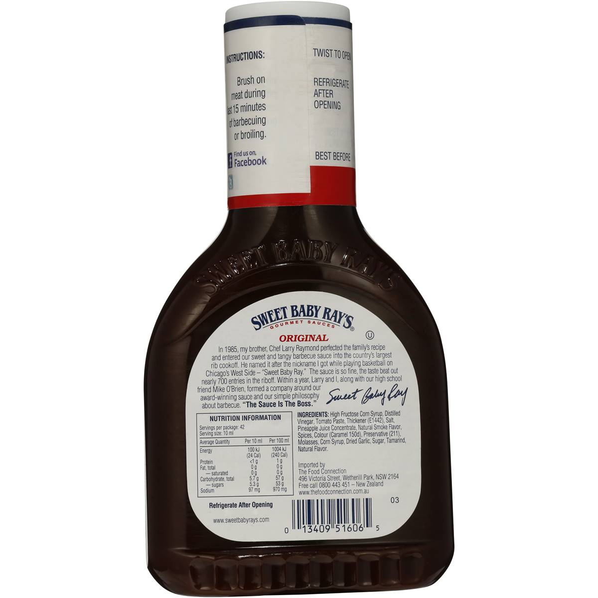 Sweet Baby Ray's BBQ Sauce 425mL