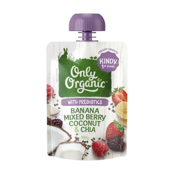 Banana Mixed Berry Coconut Chia