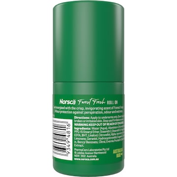 Norsca Deodorant Roll On Forest Fresh 50mL