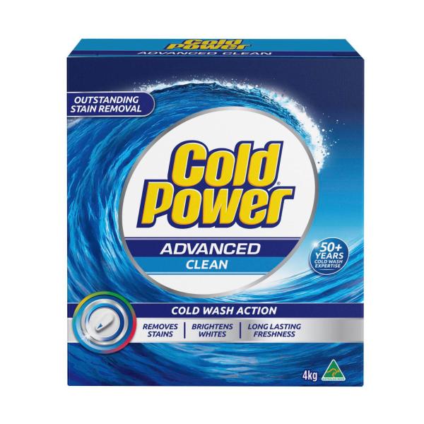 COLD POWER ADVANCED CLEAN LAUNDRY POWDER 4 KG