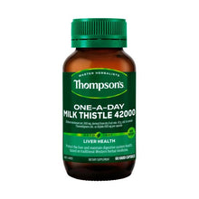 THOMPSON'S ONE-A-DAY MILK THISTLE 42000MG CAPSULES 60PK