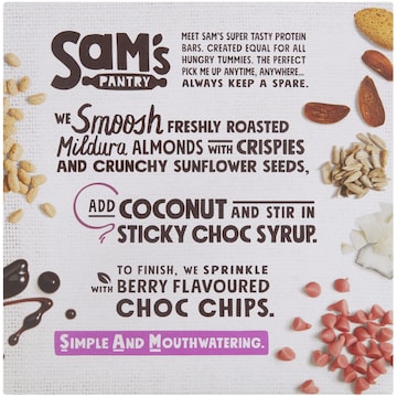 Sam's Pantry Rocky Road Protein Bar 5 pack