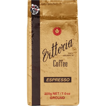 Vittoria Espresso Ground Coffee 200g