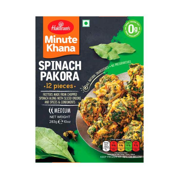 HALDIRAMS SPINACH PAKORA 283G