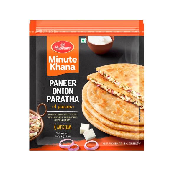 HALDIRAMS PANEER ONION PARATHA 400G