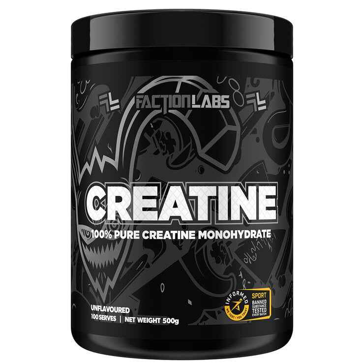 Faction Labs 100% Pure Creatine Monohydrate 500g