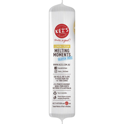 Kez's Kitchen Gluten Free Lemon Cream Melting Moments 190g