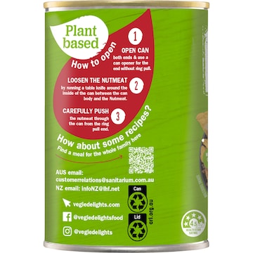 Vegie Delights Plant Based Nutmeat 415g