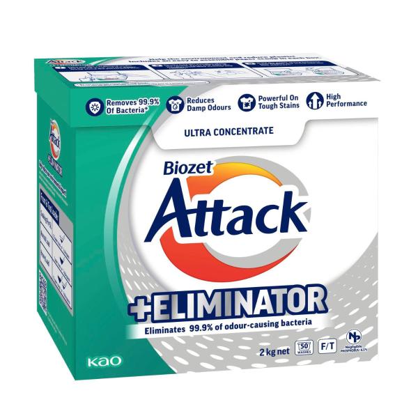 BIOZET ATTACK POWDER PLUS ELIMINATOR 2KG