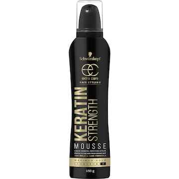 Schwarzkopf Extra Care Hair Styling Keratin Strength Mousse 150g