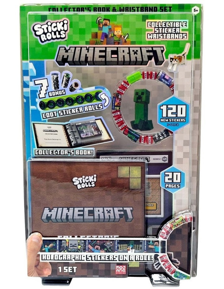 Sticki Rolls Minecraft Sticki Book
