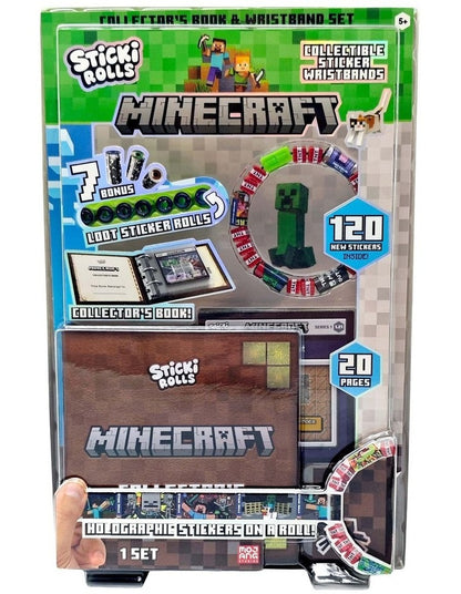 Sticki Rolls Minecraft Sticki Book