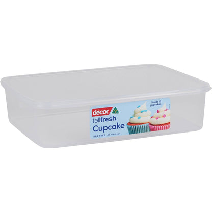 Decor Tellfresh Cupcake Container 4L