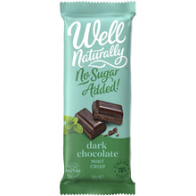 Well Naturally Bars Mint Chocolate Sugar Free 90g