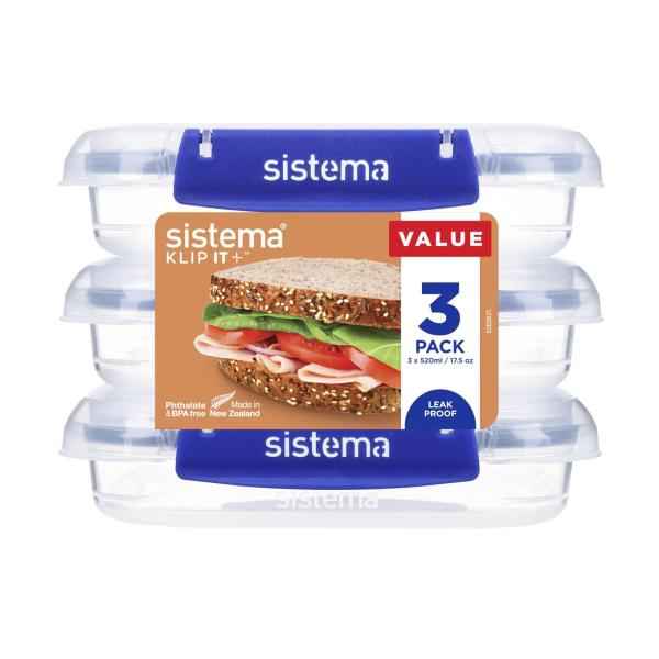 SISTEMA KLIP IT PLUS CONTAINERS 520ML
