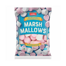 COLES PINK AND WHITE MARSHMALLOWS