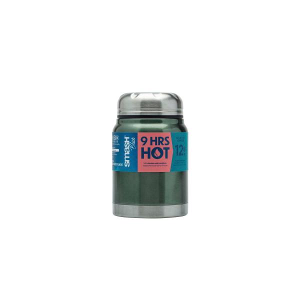 SMASH BLUE STAINLESS STEEL FOOD FLASK