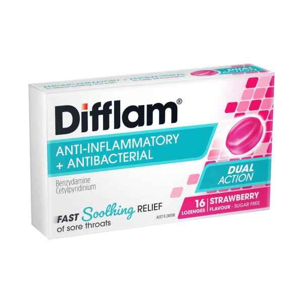 Strawberry Flavour Regular Lozenges