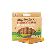 Honeysticks Magic 3-in-1 Beeswax Pencils Little Learners 7pcs Art and craft for kids 3yrs+