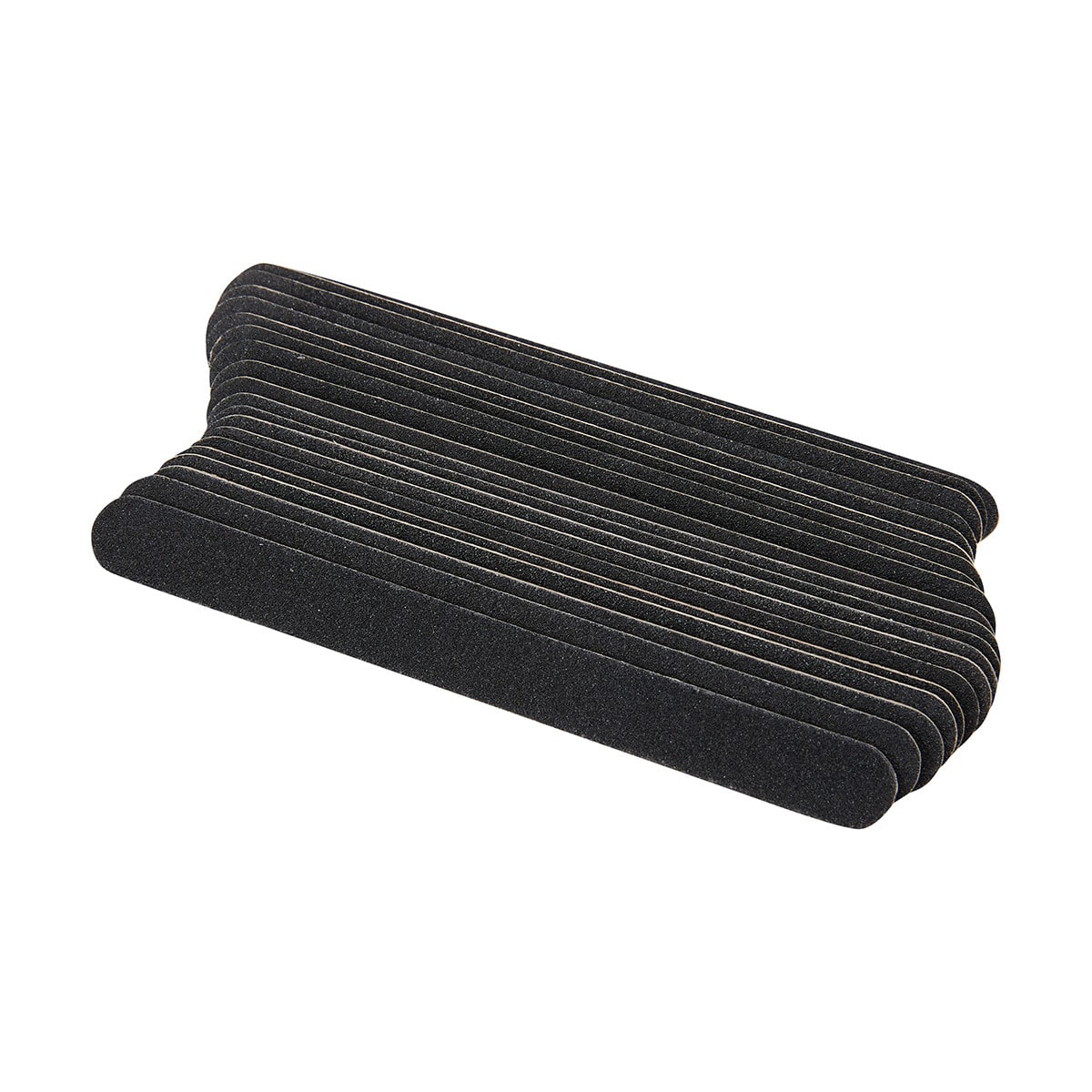 20 Pack Black & Pink Emery Boards