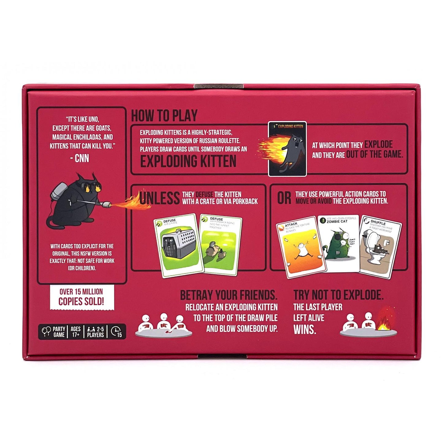 Exploding Kittens NSFW Edition