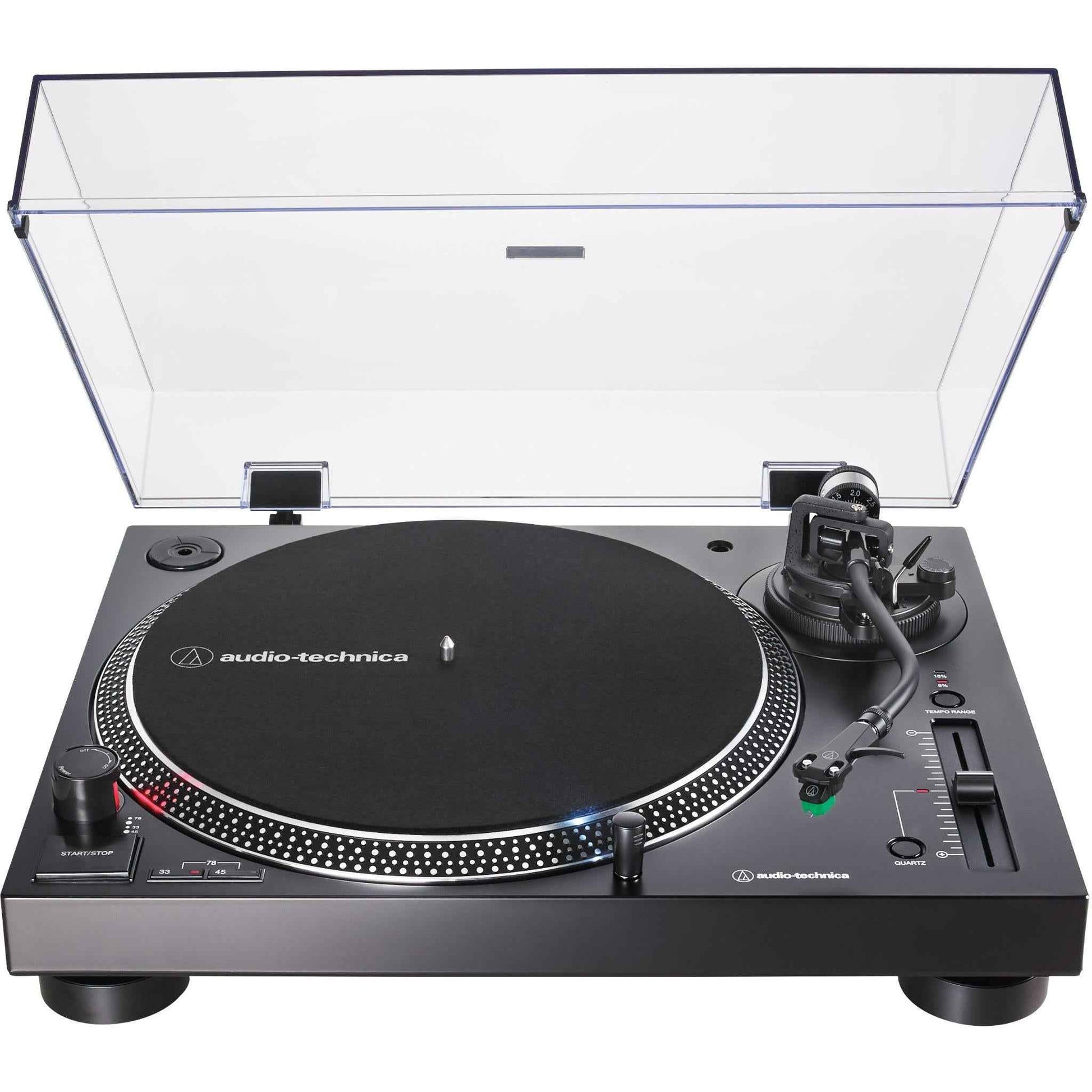 Audio-Technica LP120XUSB Fully Manual Direct Drive Turntable (Black)