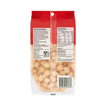 Woolworths Macadamias Roasted & Salted 400g Pack