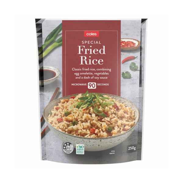 90 Sec Microwave Egg Fried Rice