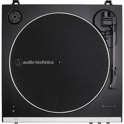 Audio-Technica LP60XBT Fully Automatic Belt Drive Stereo Bluetooth Turntable (Black/White)