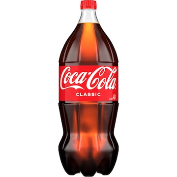 Coca-Cola Classic  Soft Drink Bottle 2L
