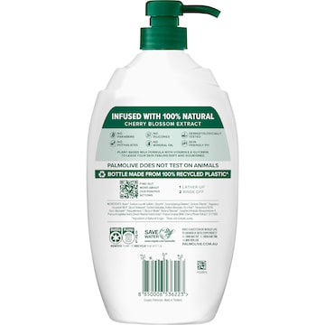Palmolive Body Wash Shower Gel Naturals Cherry Blossom 1L