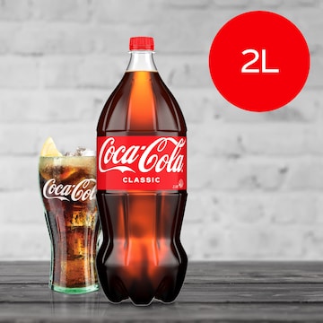 Coca-Cola Classic  Soft Drink Bottle 2L
